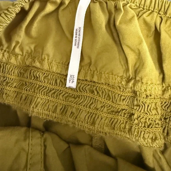 Free People Halter Mustard Mini Dress - Picture 6 of 12